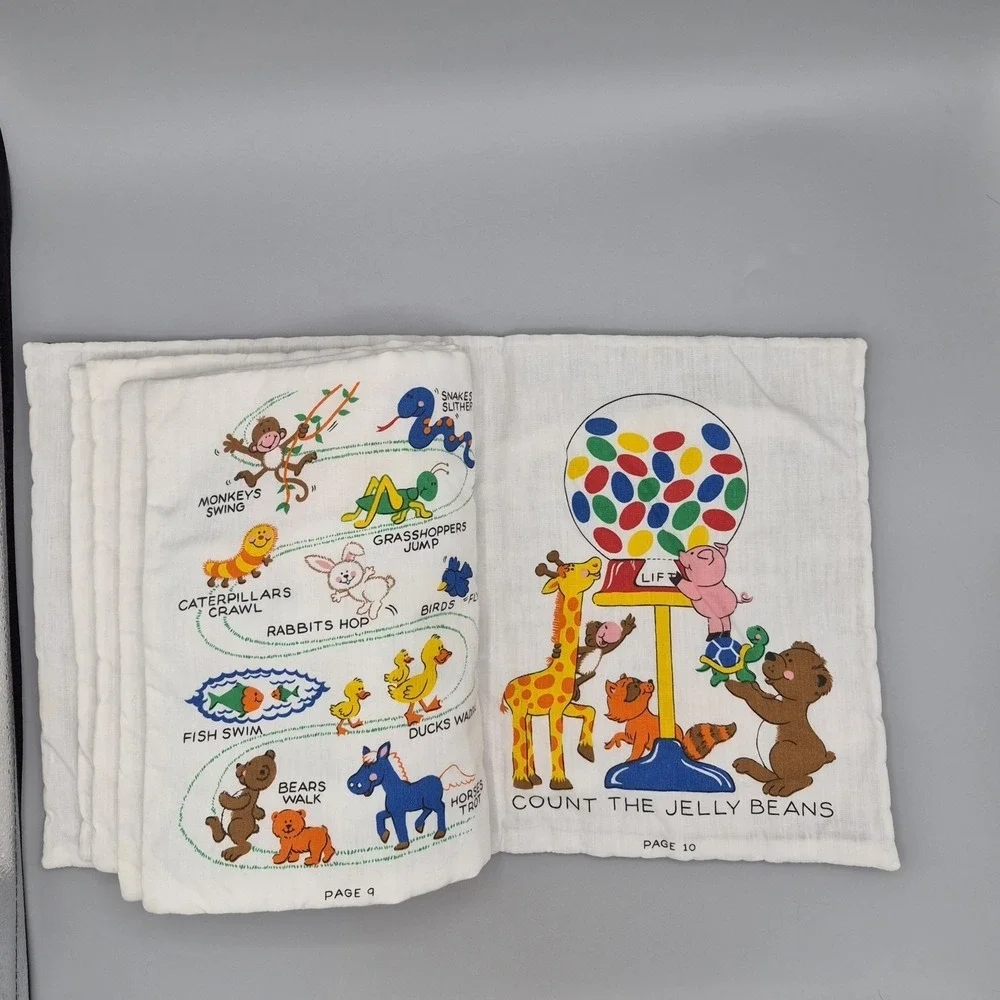 Cloth Book TEACHER'S PETS A Learning Book 10.5